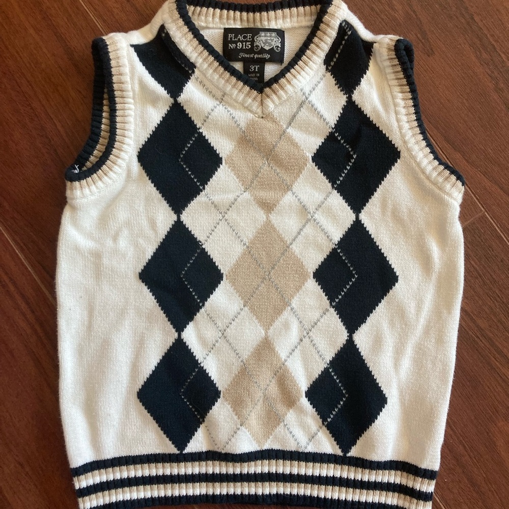 Place No. 915 Sweater Vest 3T